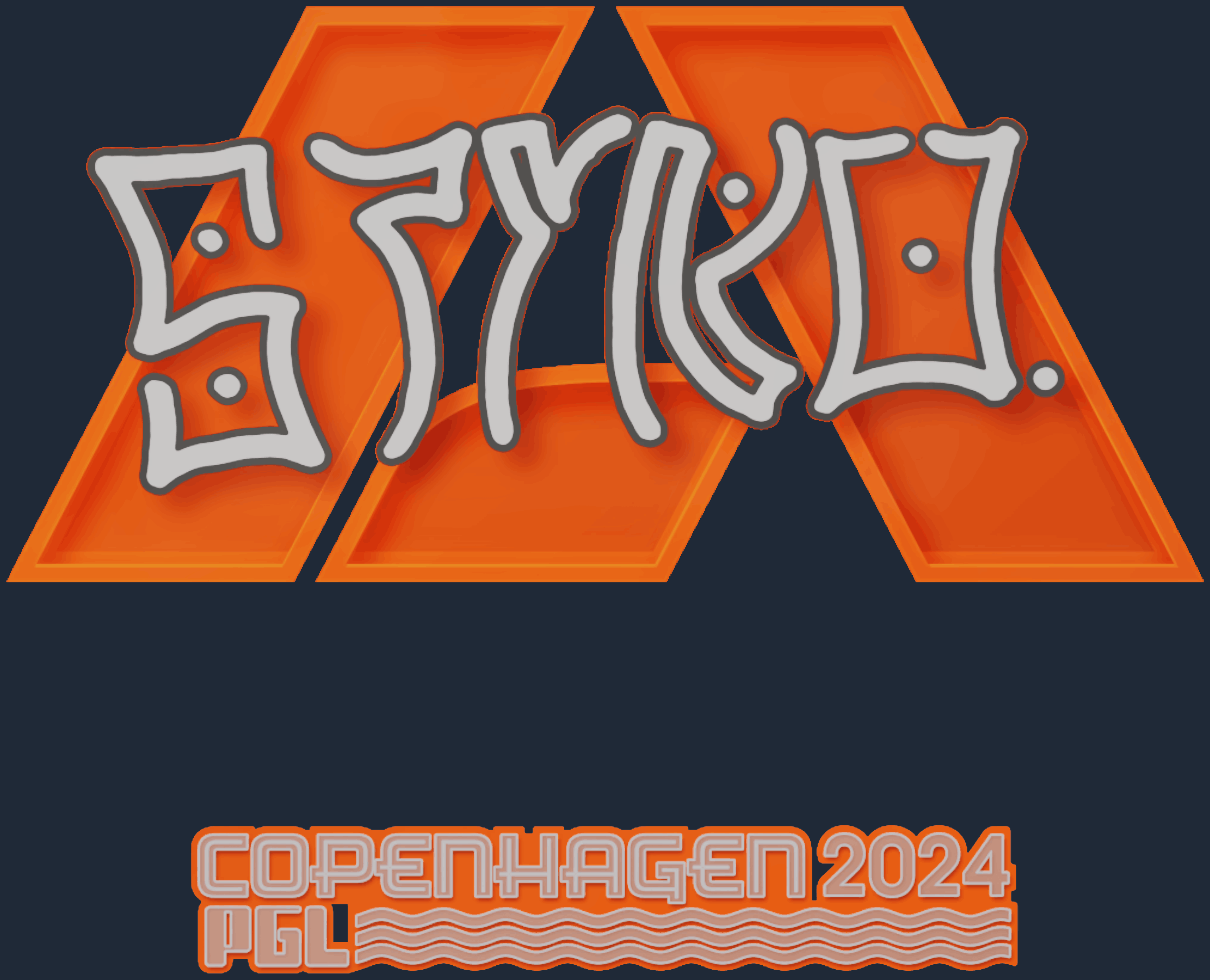 Sticker | STYKO | Copenhagen 2024 Screenshot