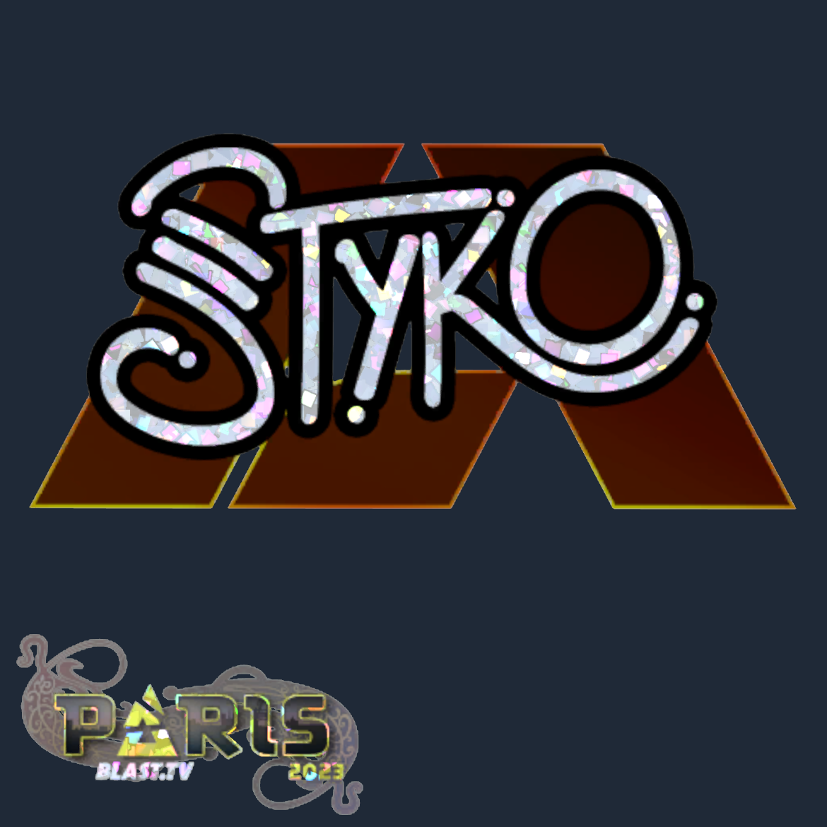 Sticker | STYKO (Glitter) | Paris 2023 Screenshot