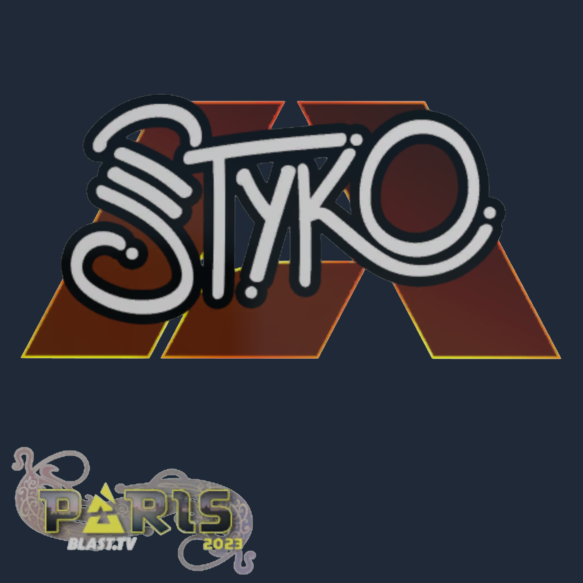 Sticker | STYKO | Paris 2023 Screenshot