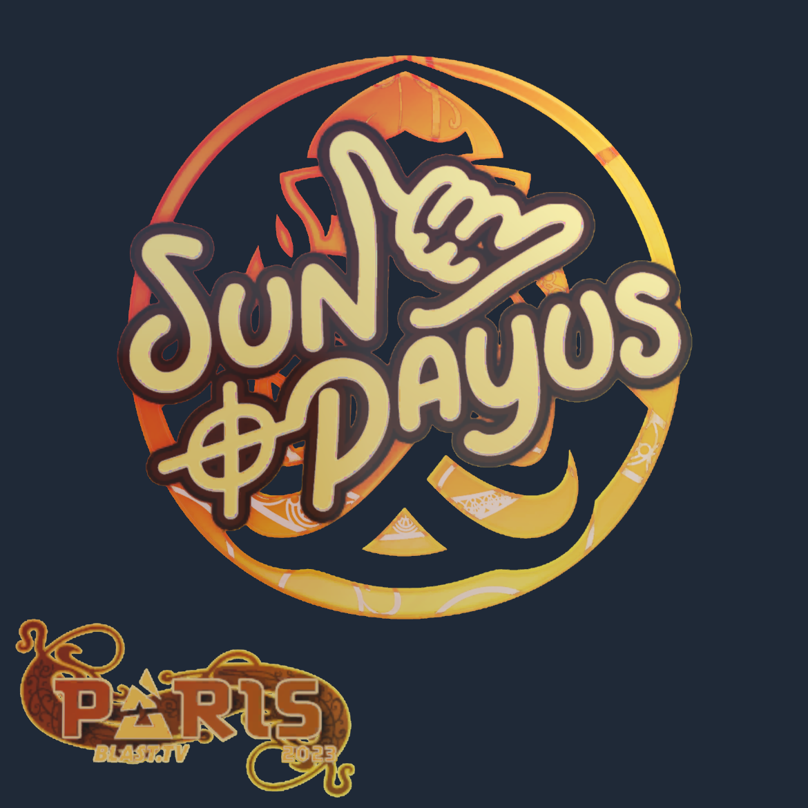 Sticker | SunPayus (Holo) | Paris 2023 Screenshot