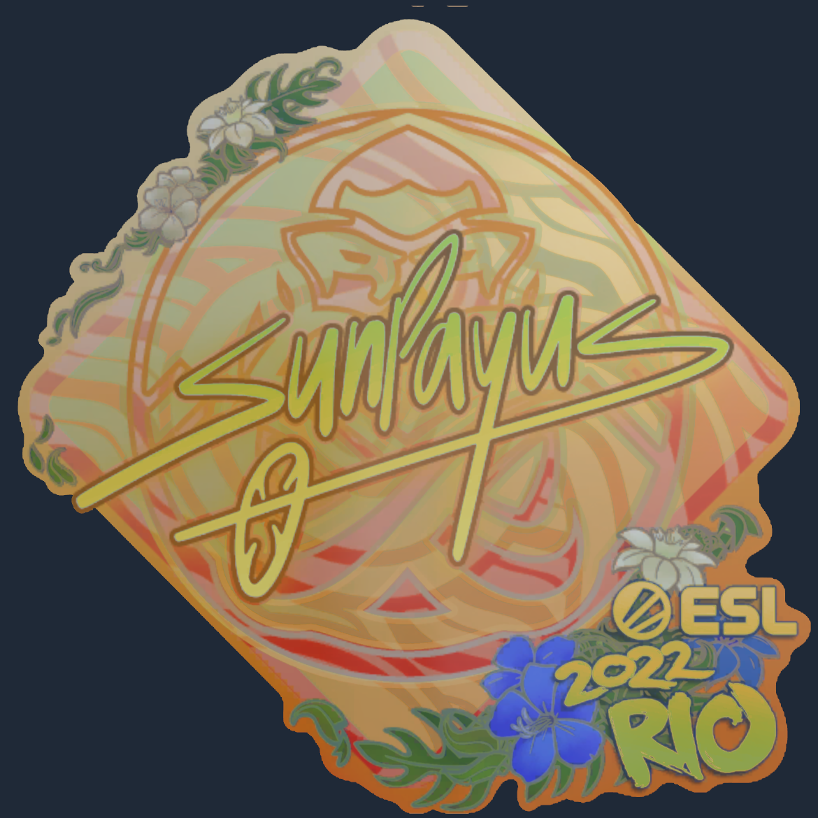 Sticker | SunPayus (Holo) | Rio 2022 Screenshot