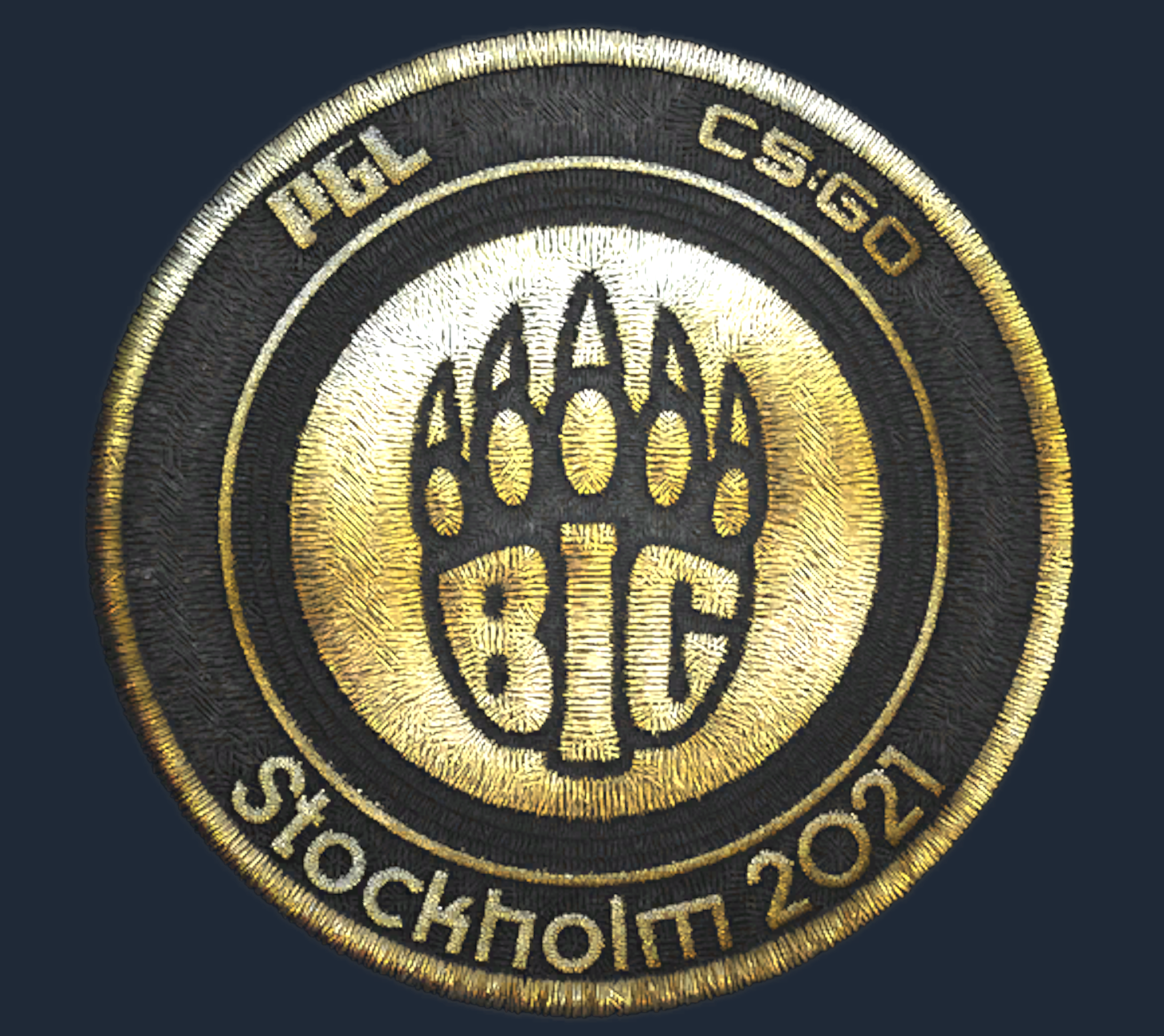 Patch | BIG (Gold) | Stockholm 2021 Screenshot