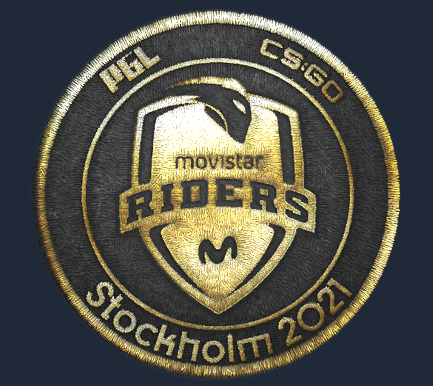 Patch | Movistar Riders (Gold) | Stockholm 2021 Screenshot