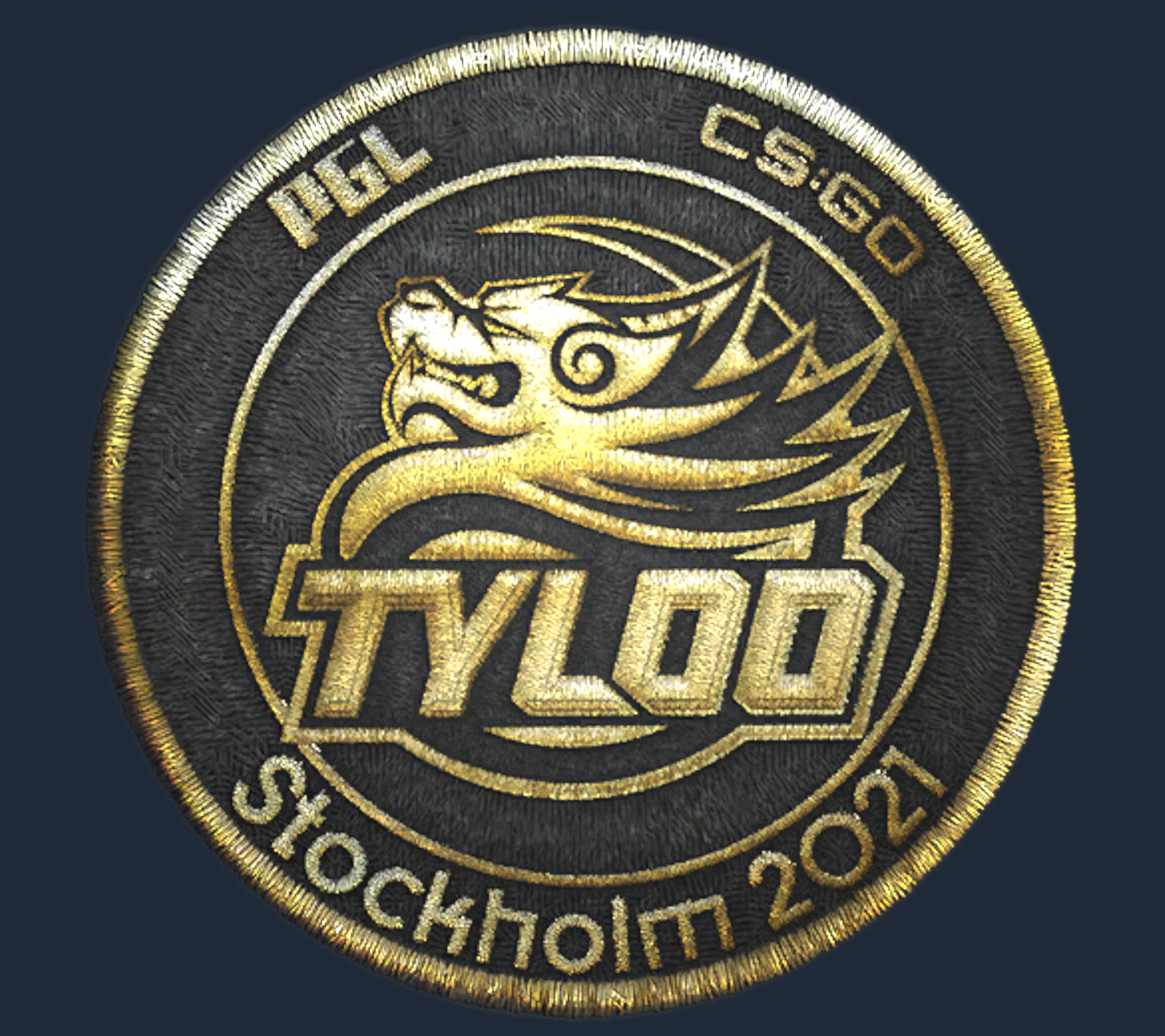 Patch | Tyloo (Gold) | Stockholm 2021 Screenshot