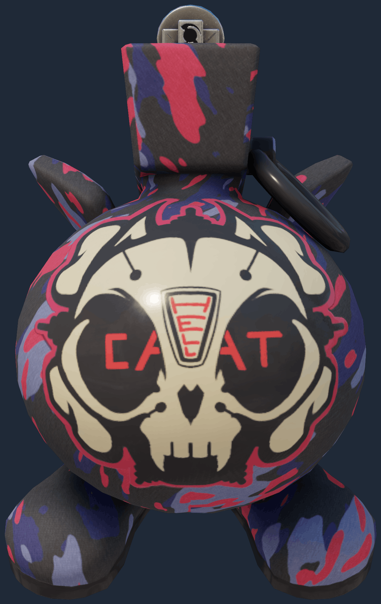 Charm | Splatter Cat Image