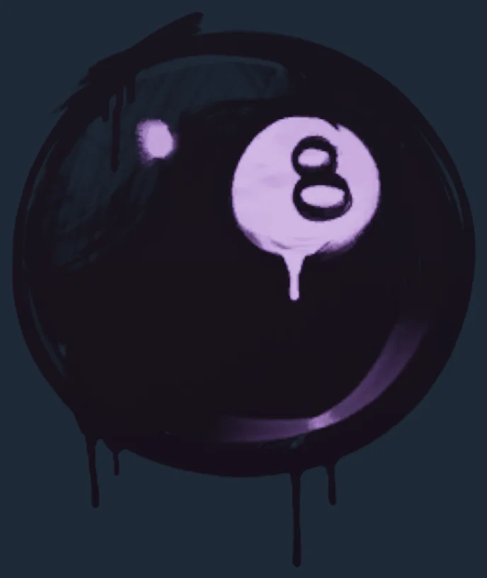 Sealed Graffiti | 8-Ball Image