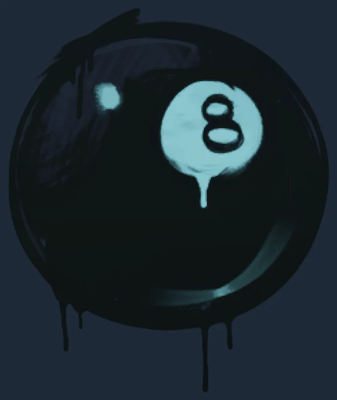 Sealed Graffiti | 8-Ball Image