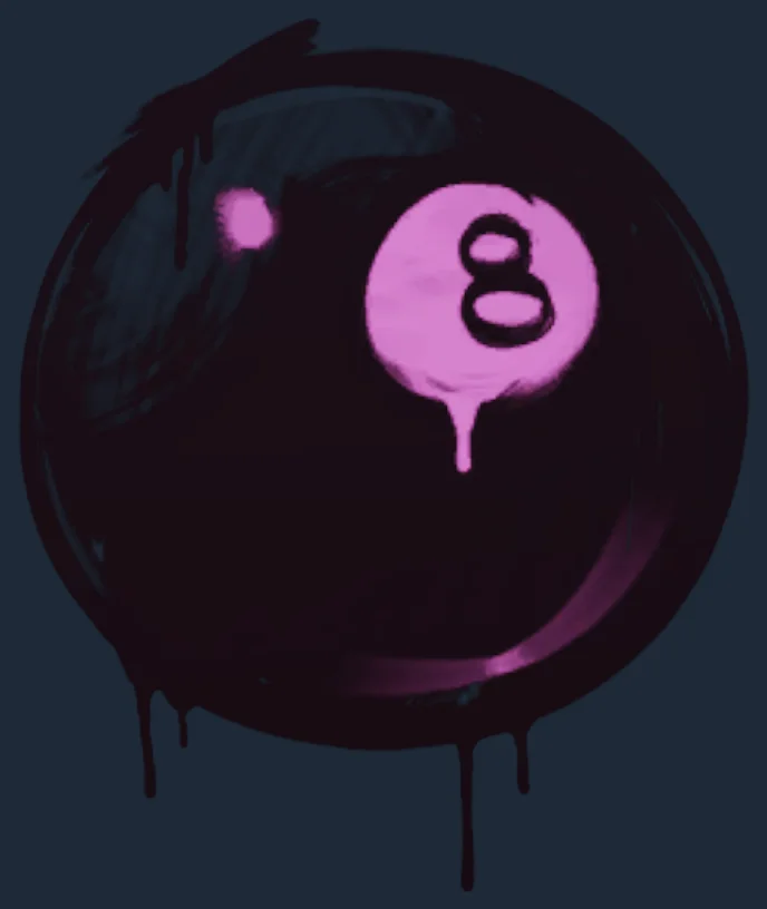 Sealed Graffiti | 8-Ball Image