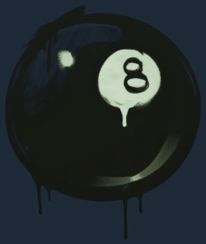 Sealed Graffiti | 8-Ball Image