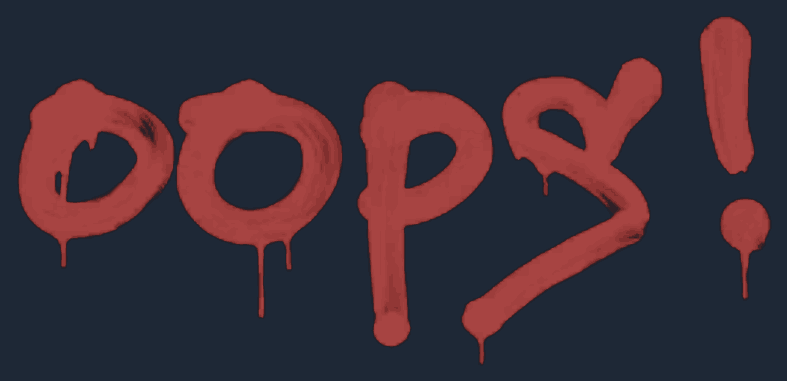 Sealed Graffiti | Oops Image