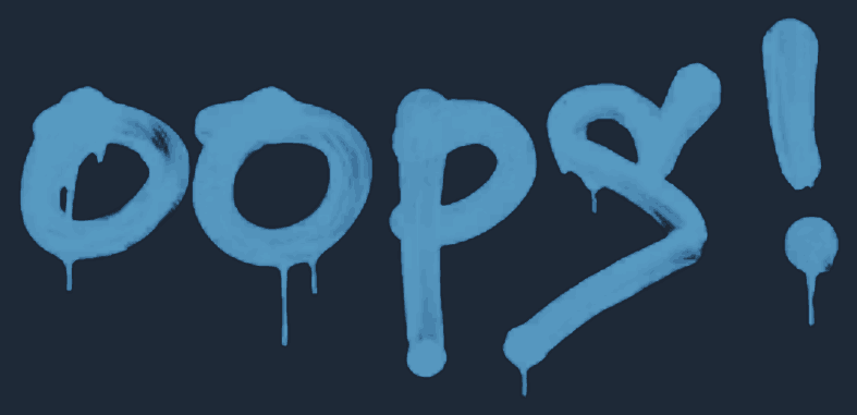 Sealed Graffiti | Oops Image