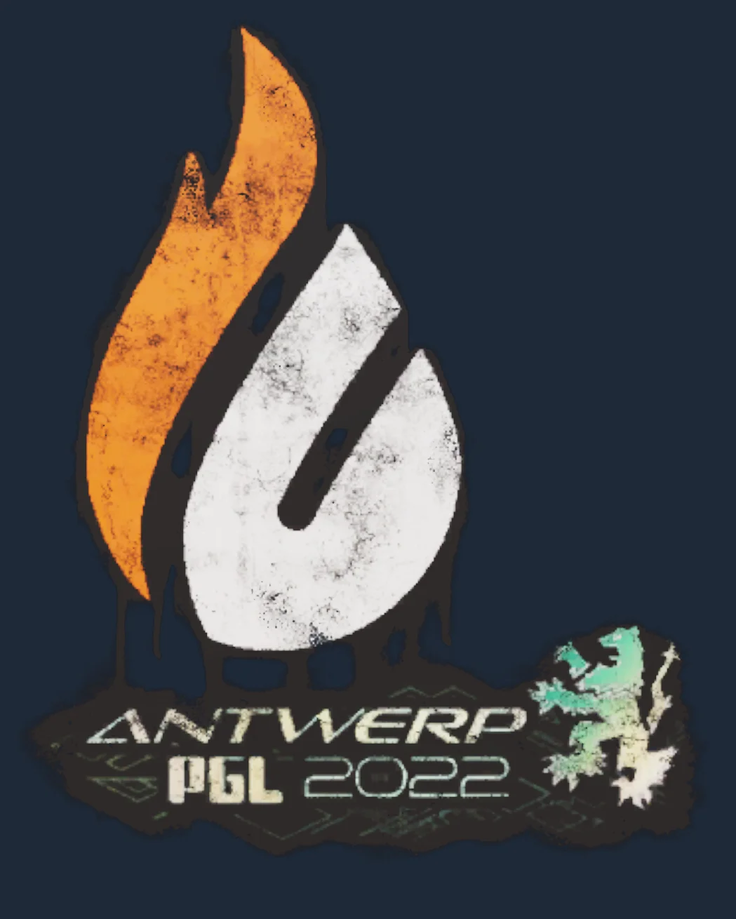 Sealed Graffiti | Copenhagen Flames | Antwerp 2022 Image