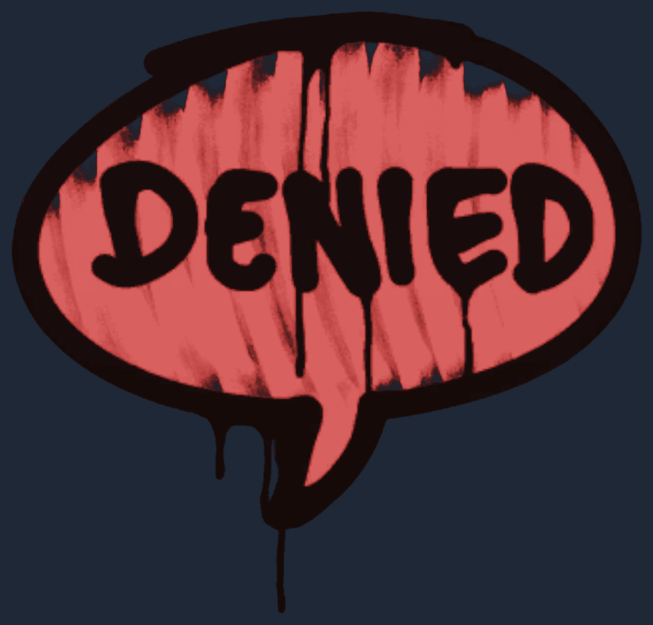 Sealed Graffiti | Denied Image