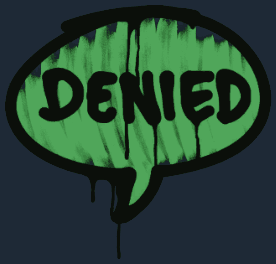 Sealed Graffiti | Denied Image