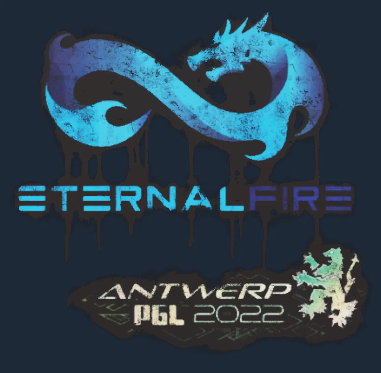 Sealed Graffiti | Eternal Fire | Antwerp 2022 Image