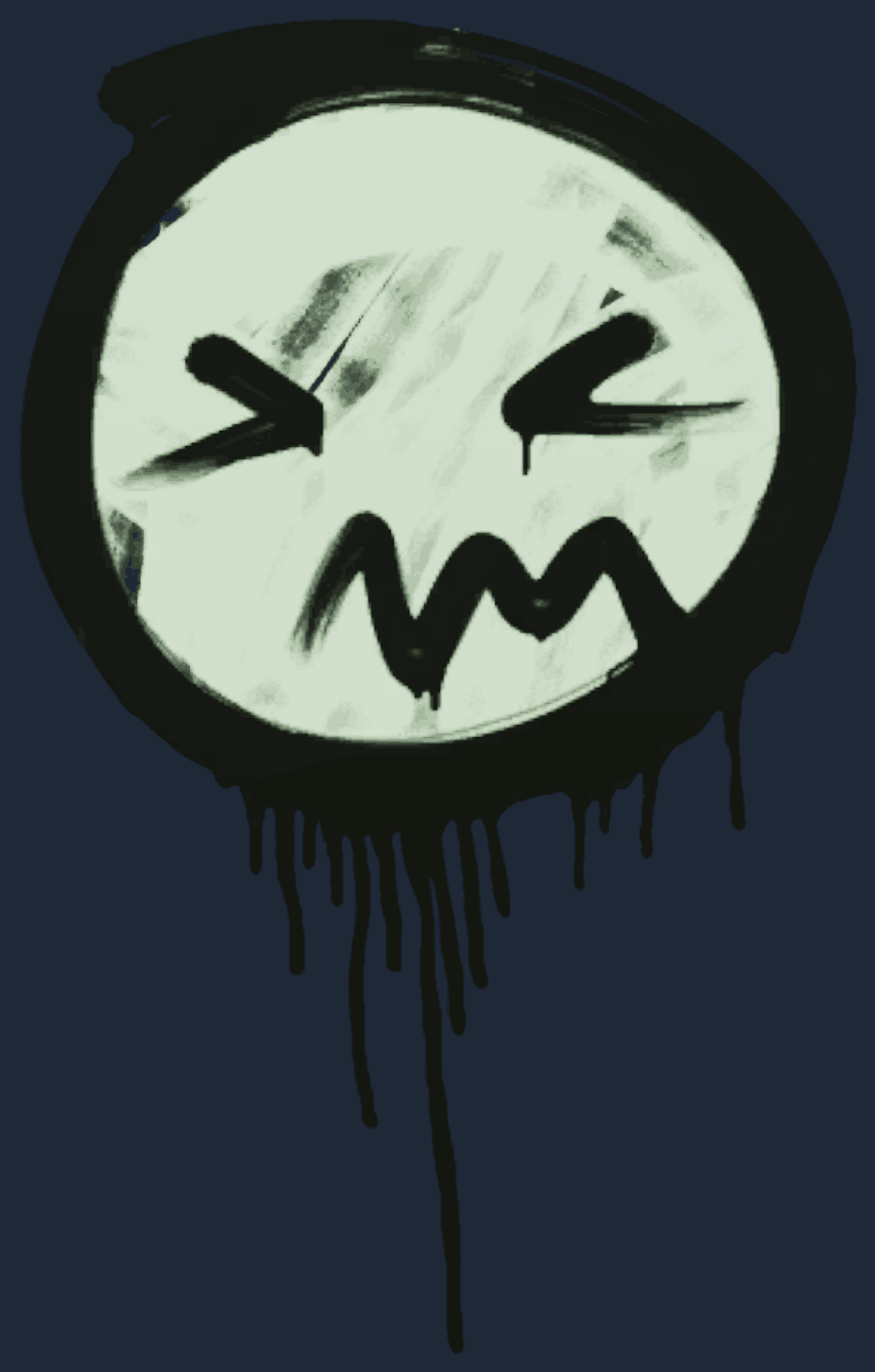 Sealed Graffiti | Grimace Image