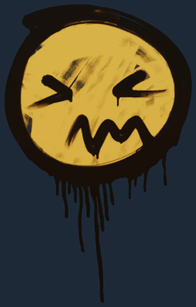 Sealed Graffiti | Grimace Image
