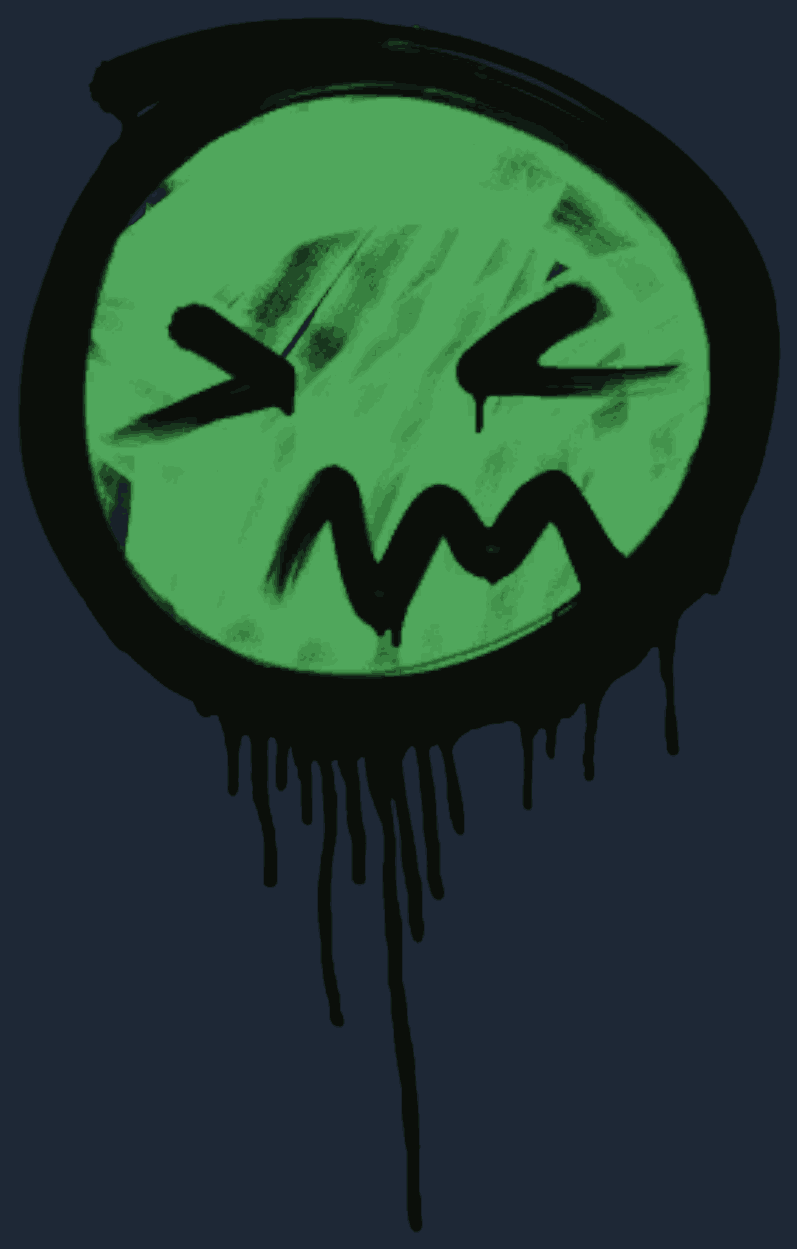 Sealed Graffiti | Grimace Image