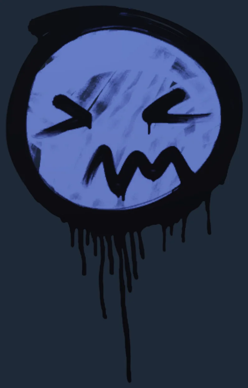 Sealed Graffiti | Grimace Image