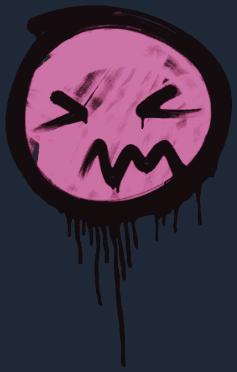 Sealed Graffiti | Grimace Image