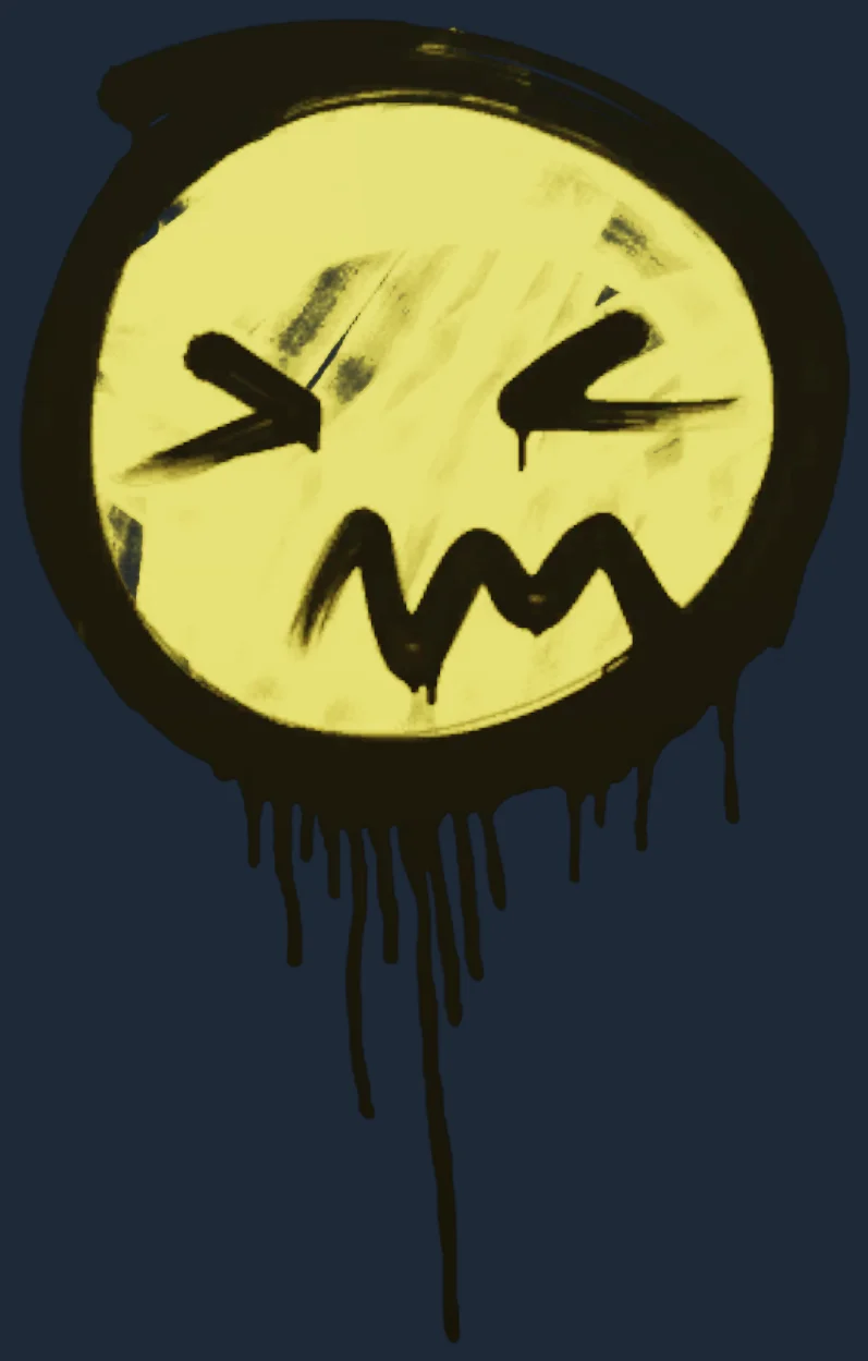 Sealed Graffiti | Grimace Image