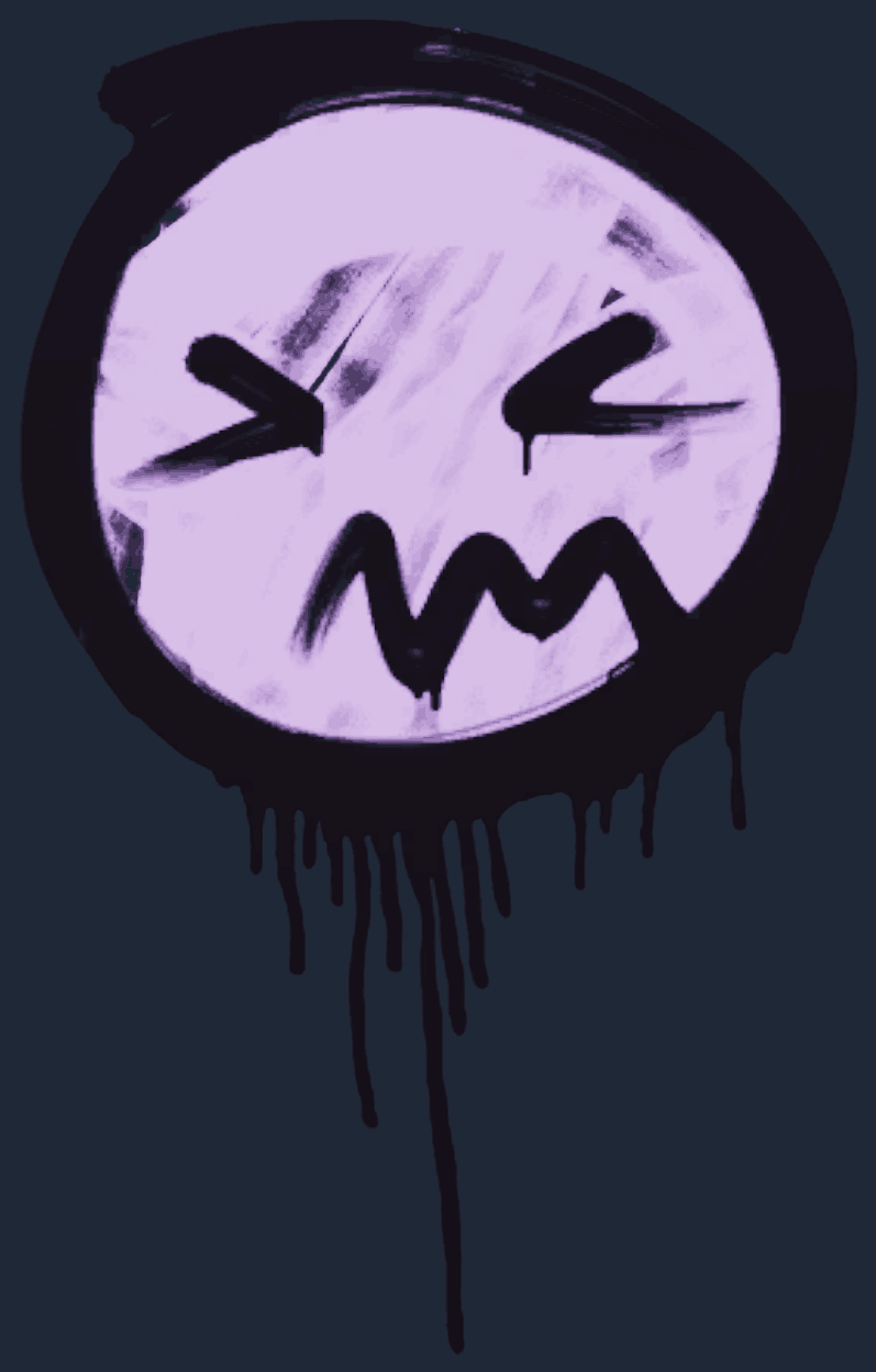 Sealed Graffiti | Grimace Image