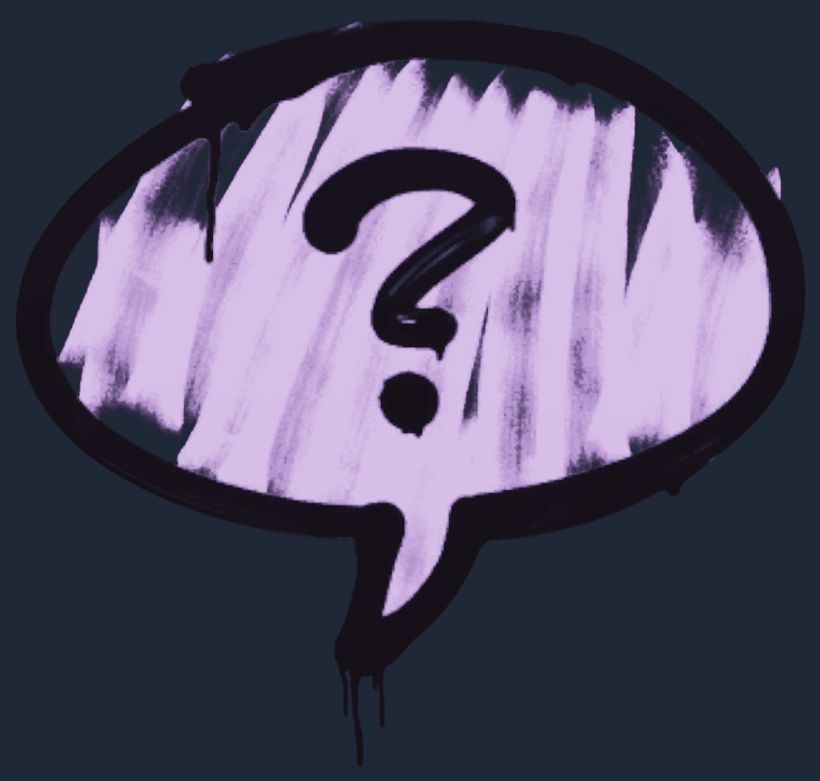 Sealed Graffiti | Question Mark Image