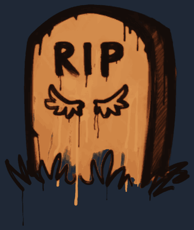 Sealed Graffiti | Tombstone Image