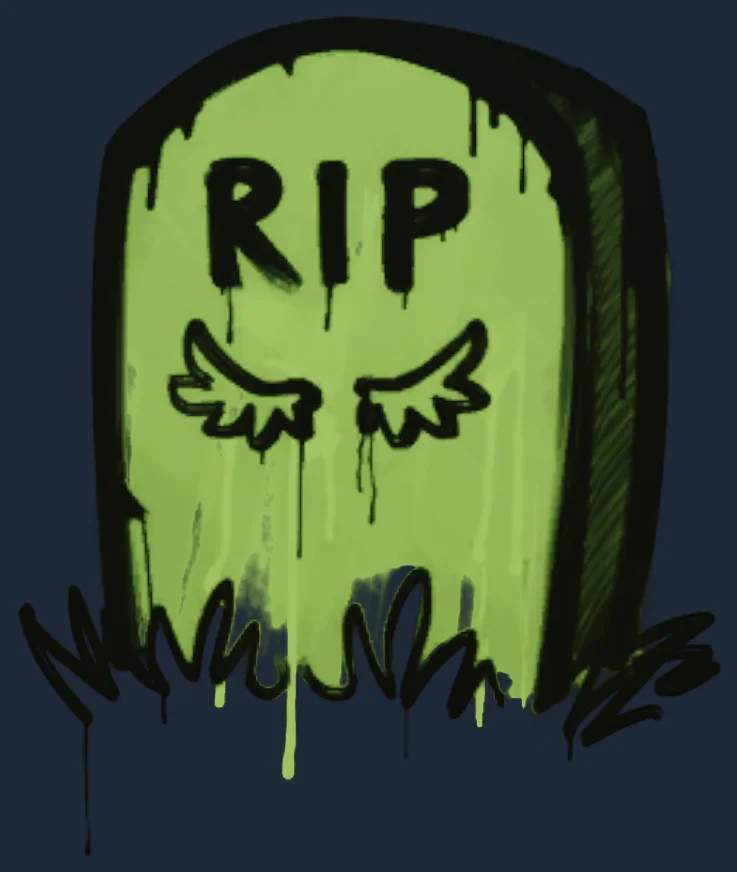 Sealed Graffiti | Tombstone Image