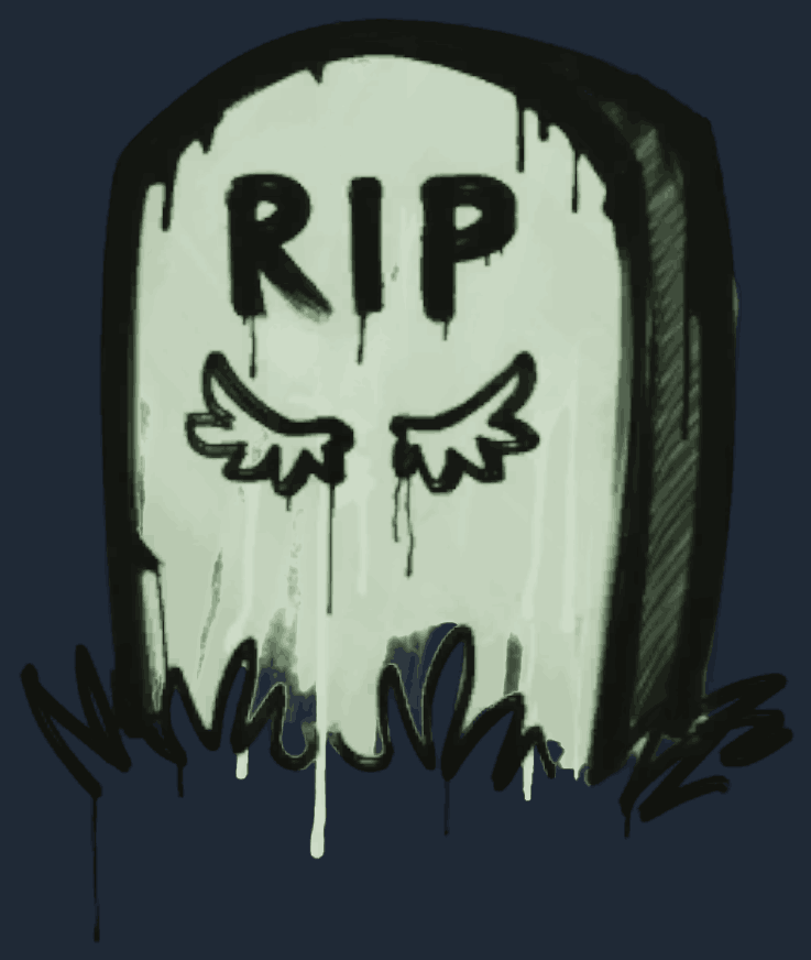 Sealed Graffiti | Tombstone Image