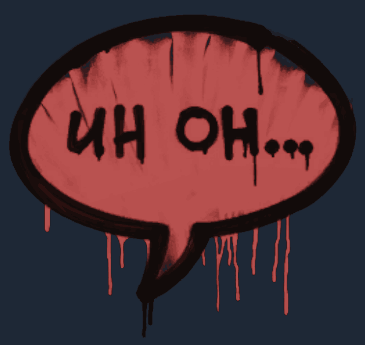Sealed Graffiti | Uh Oh Image
