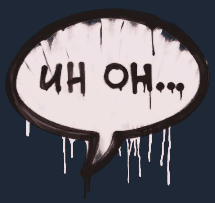 Sealed Graffiti | Uh Oh Image