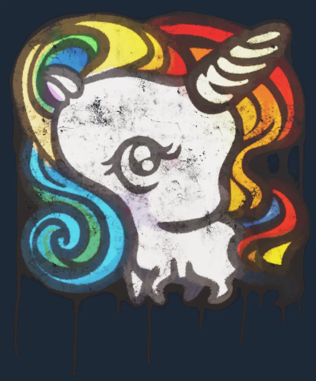 Sealed Graffiti | Unicorn Image