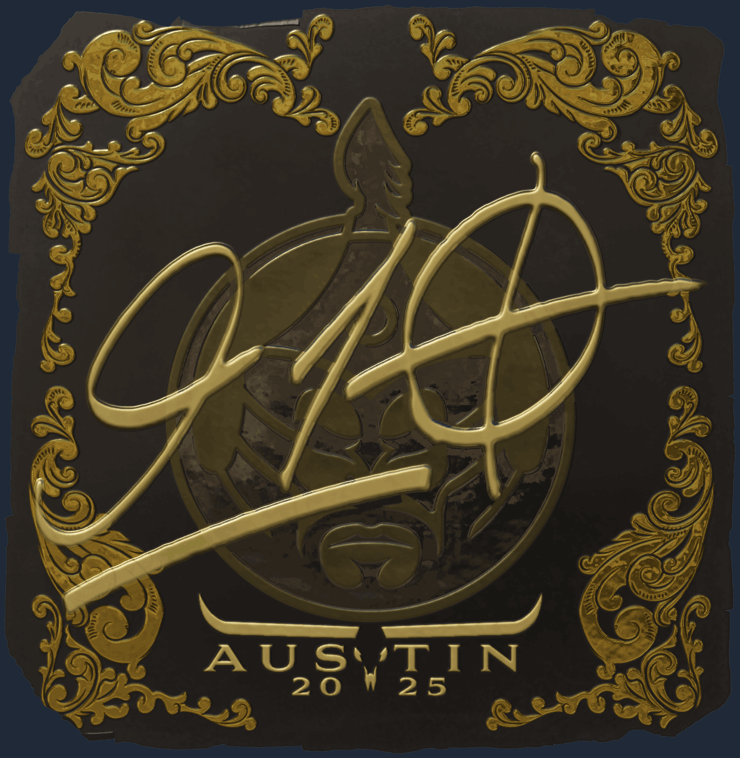 Sticker | 910 (Gold) | Austin 2025 Image
