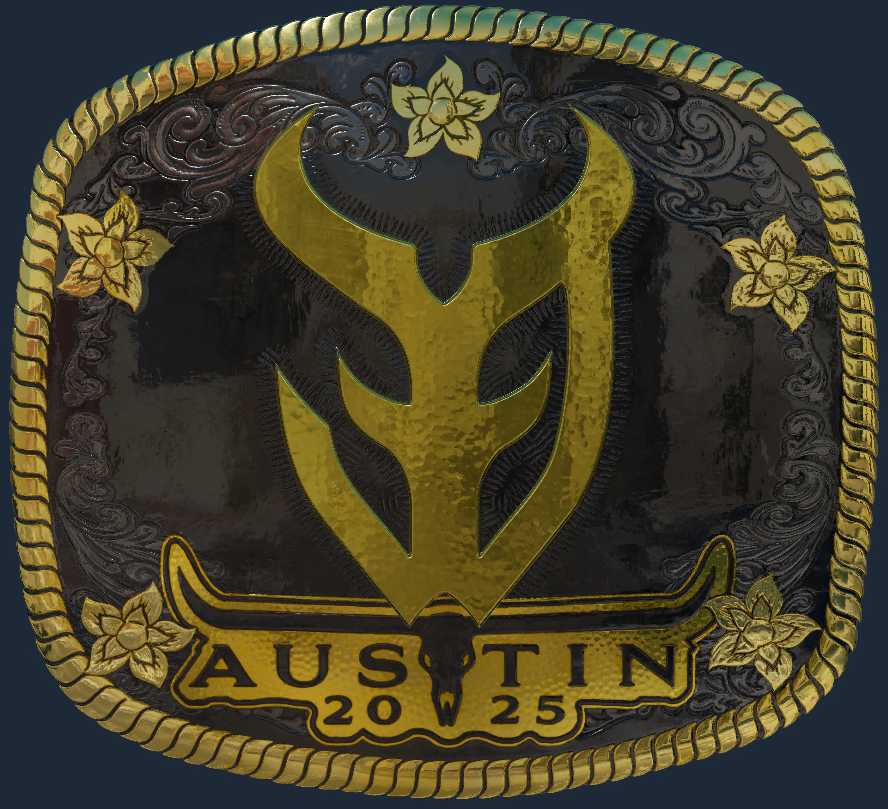 Sticker | 3DMAX (Gold) | Austin 2025 Image