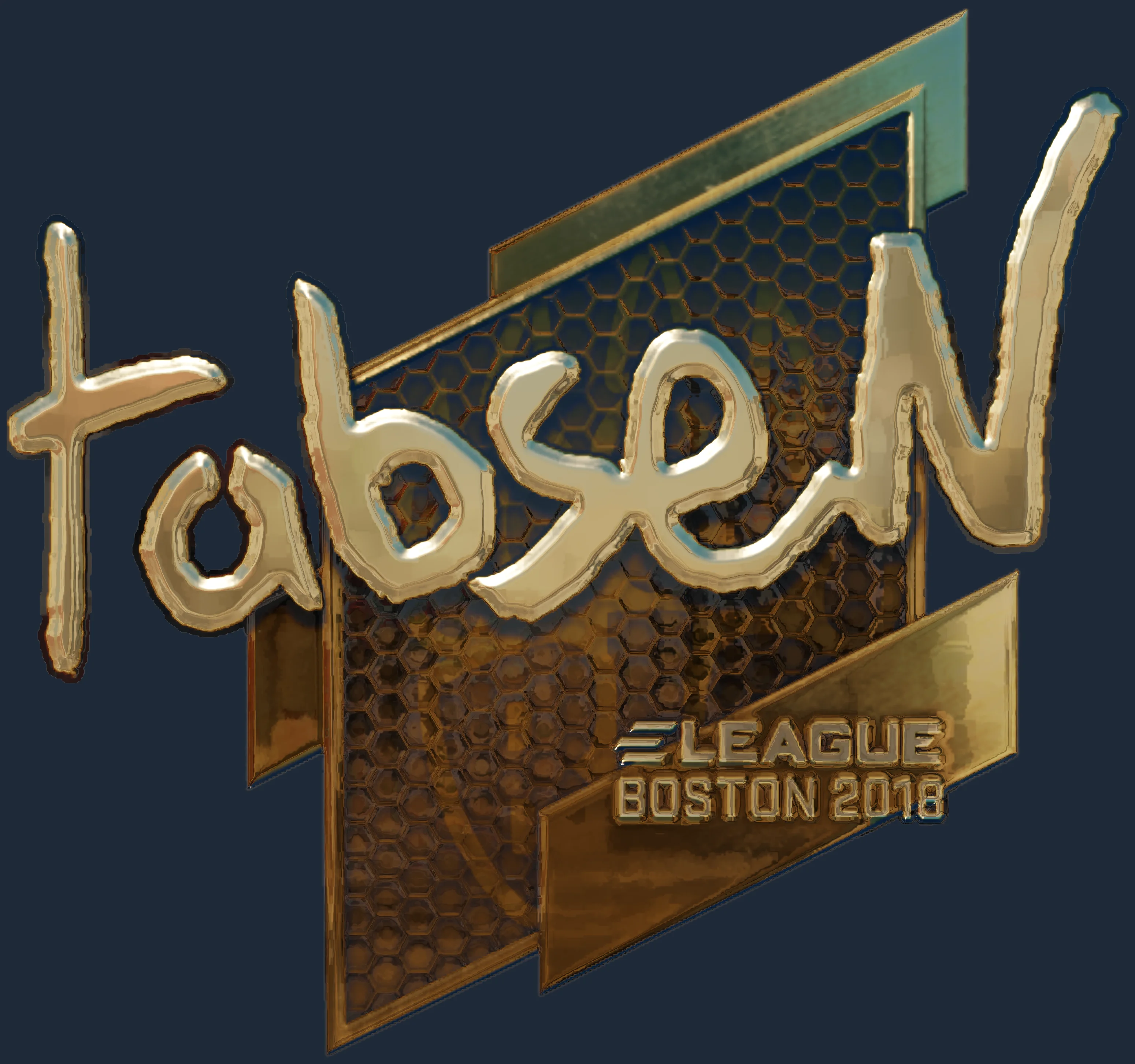 Sticker | tabseN (Gold) | Boston 2018 Image