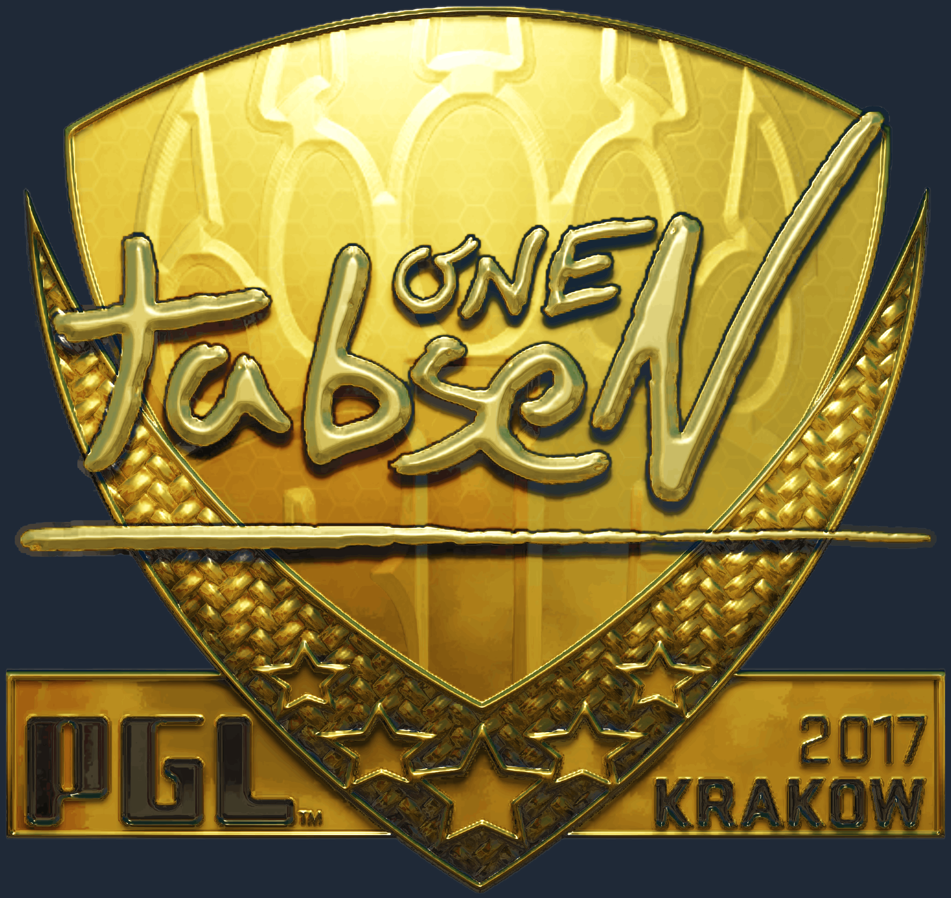 Sticker | tabseN (Gold) | Krakow 2017 Image