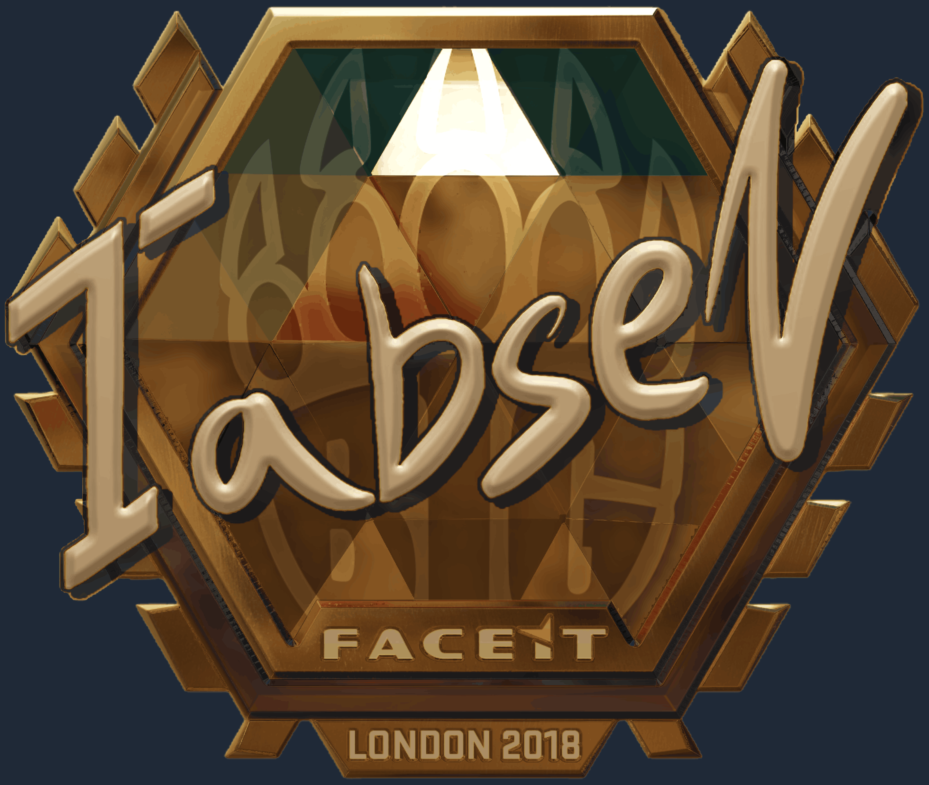 Sticker | tabseN (Gold) | London 2018 Screenshot