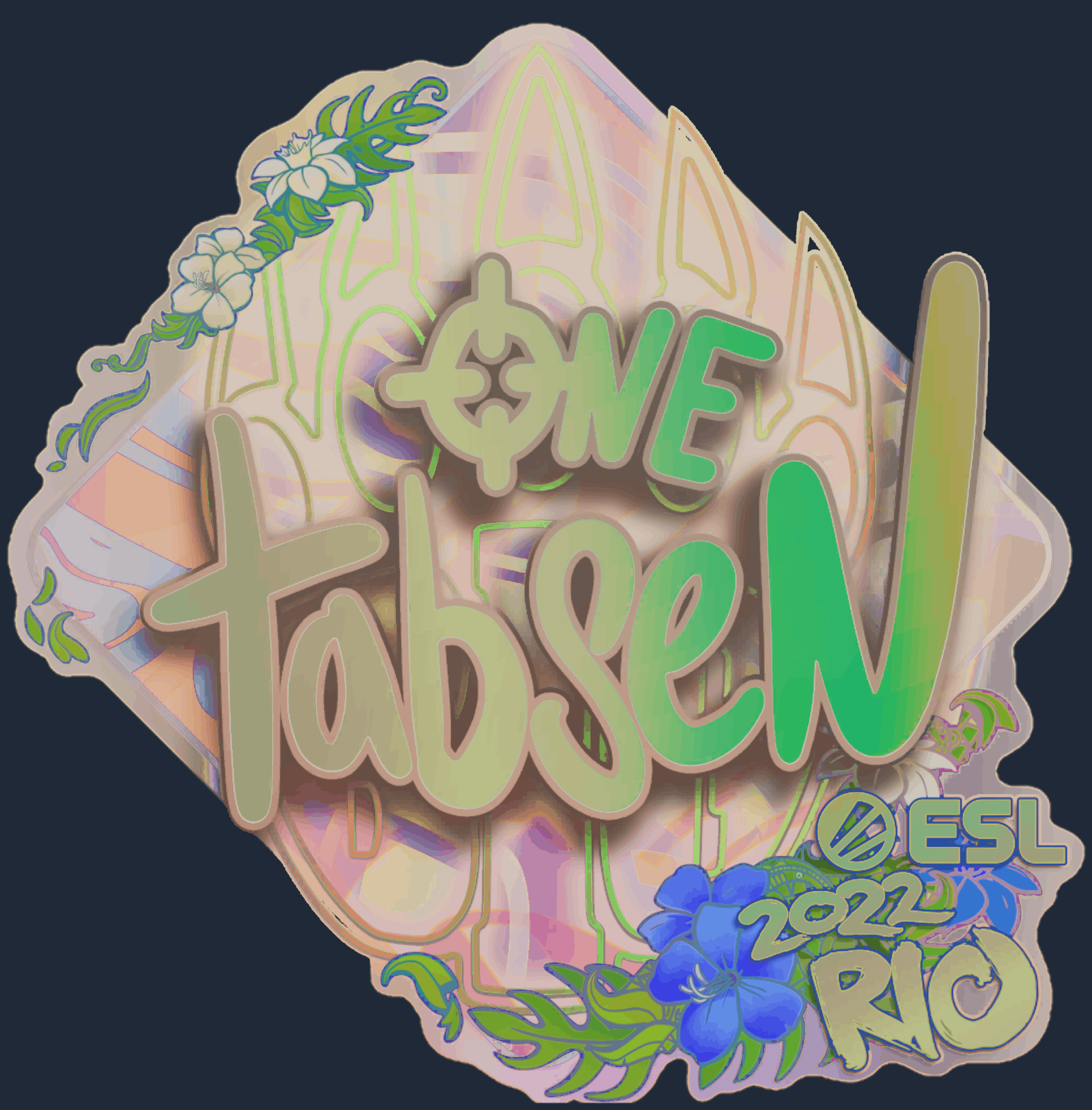 Sticker | tabseN (Holo) | Rio 2022 Screenshot