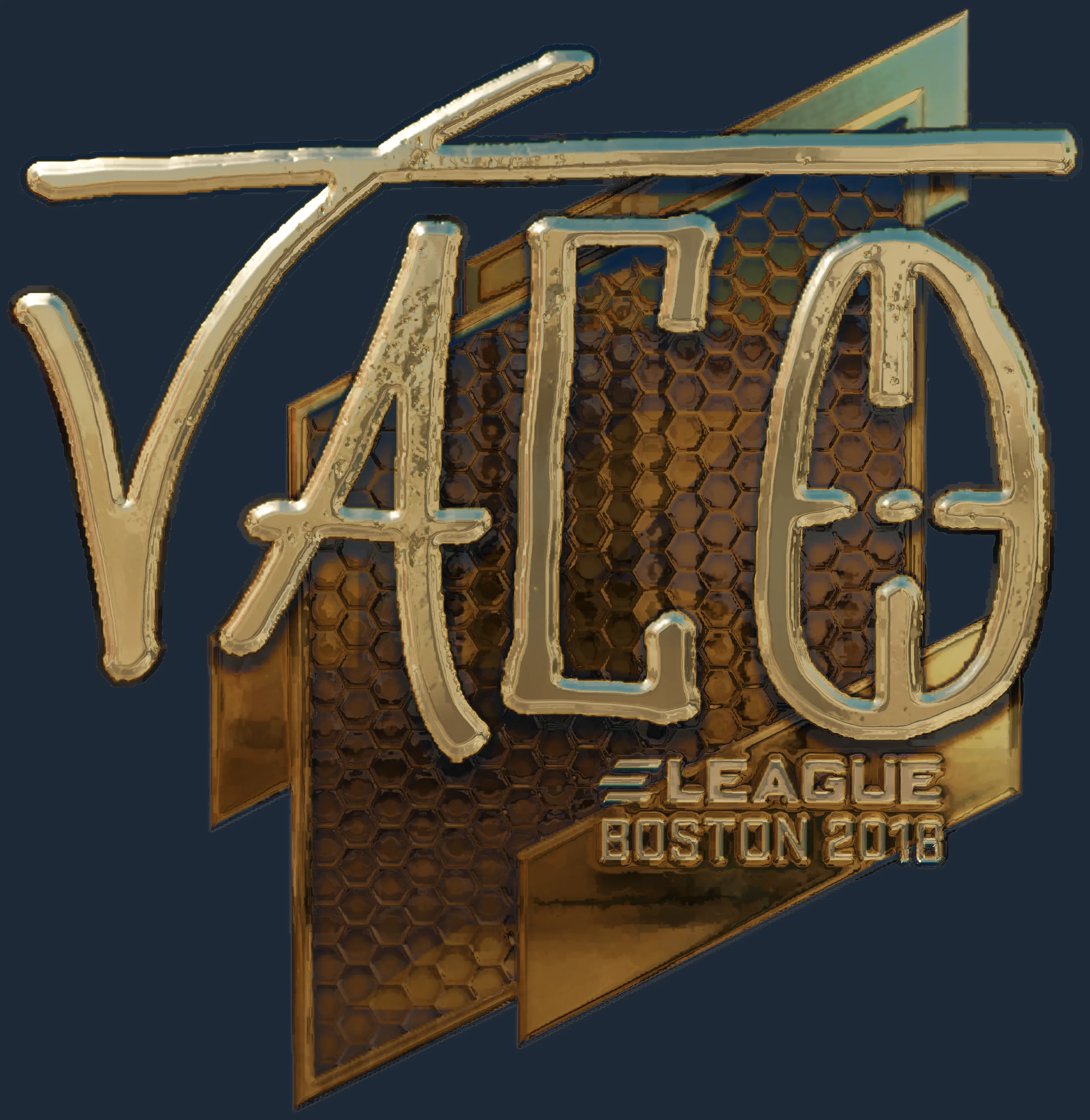 Sticker | TACO (Gold) | Boston 2018 Image