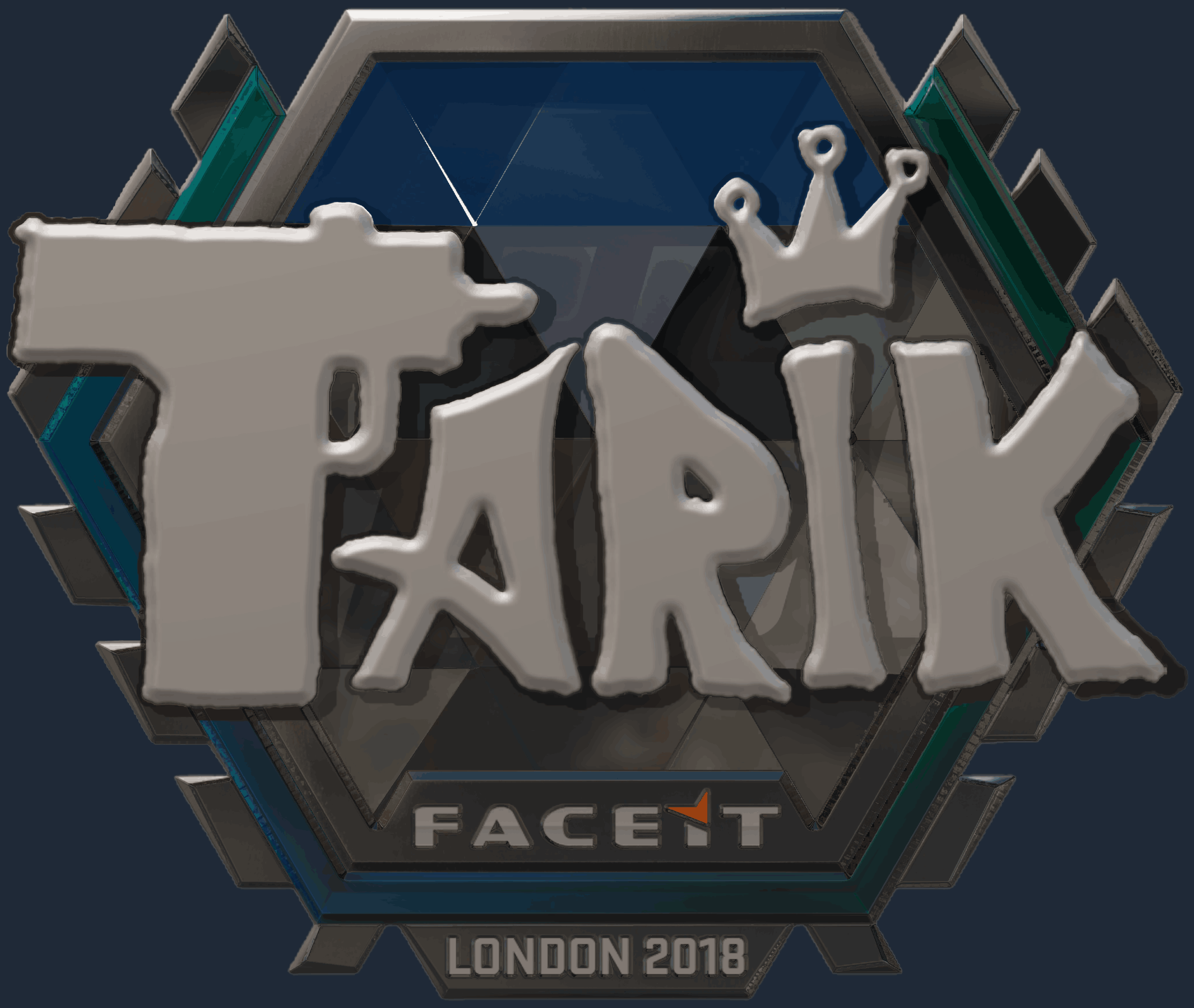 Sticker | tarik (Foil) | London 2018 Image