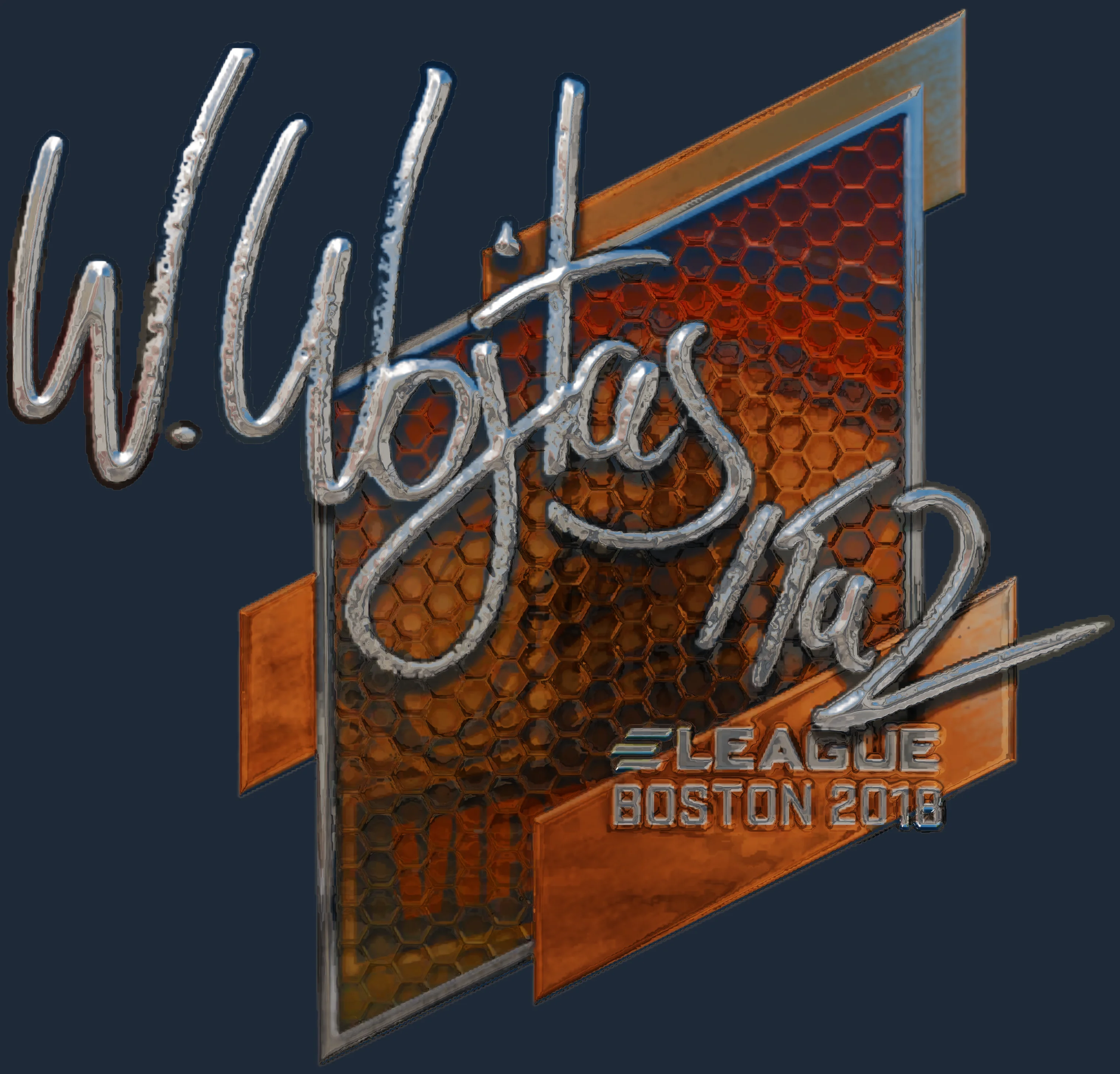 Sticker | TaZ (Foil) | Boston 2018 Image