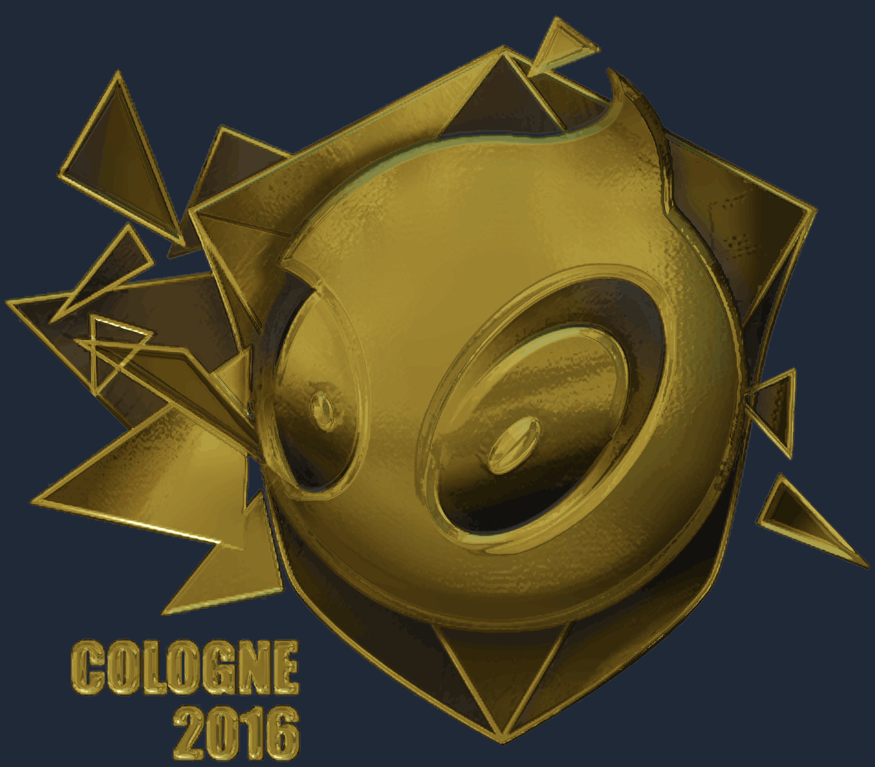 Sticker | Team Dignitas (Gold) | Cologne 2016 Image
