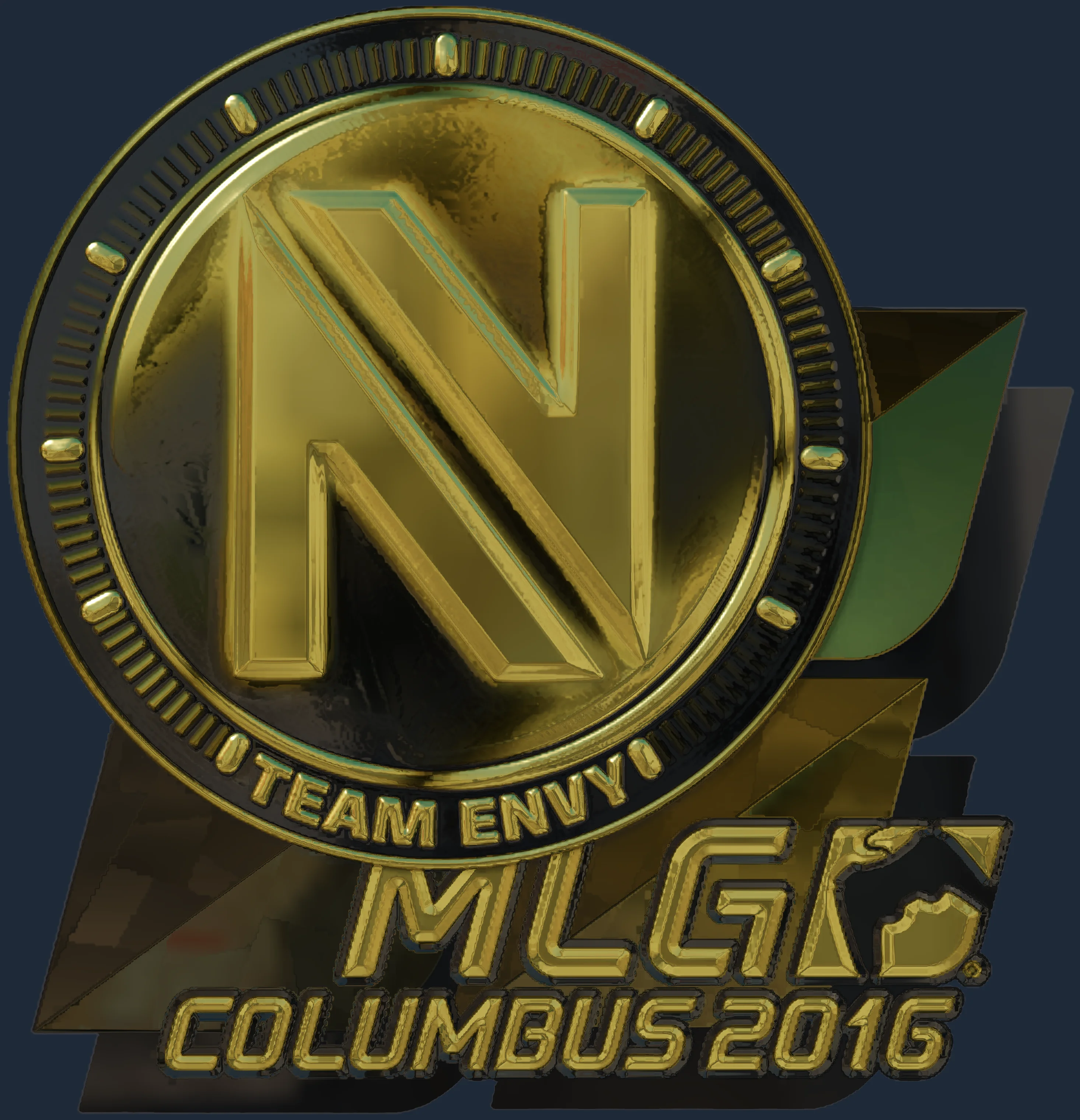 Sticker | Team EnVyUs (Gold) | MLG Columbus 2016 Image