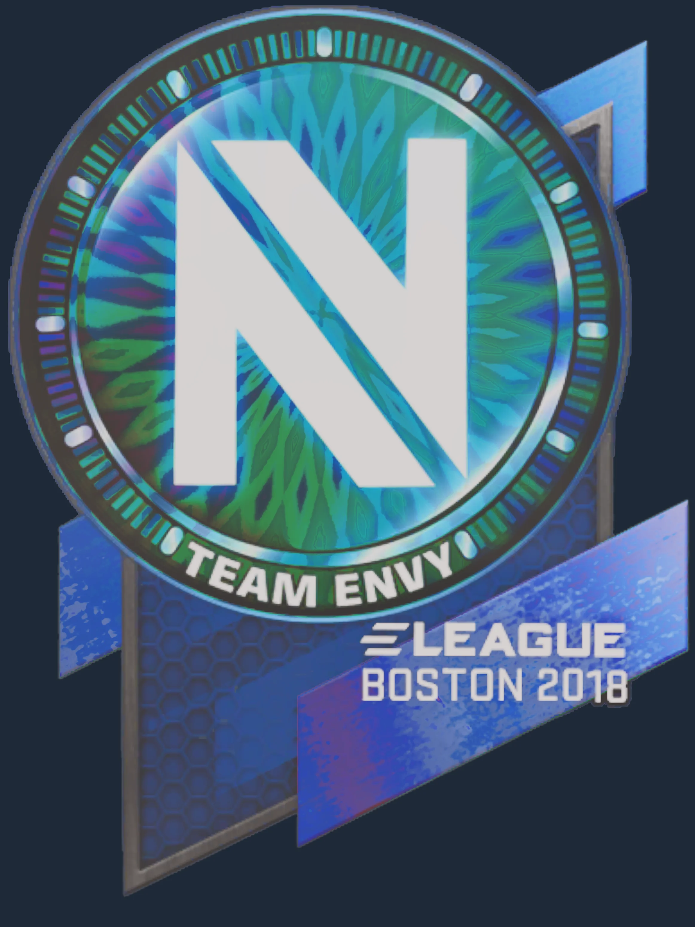 Sticker | Team EnVyUs (Holo) | Boston 2018 Image