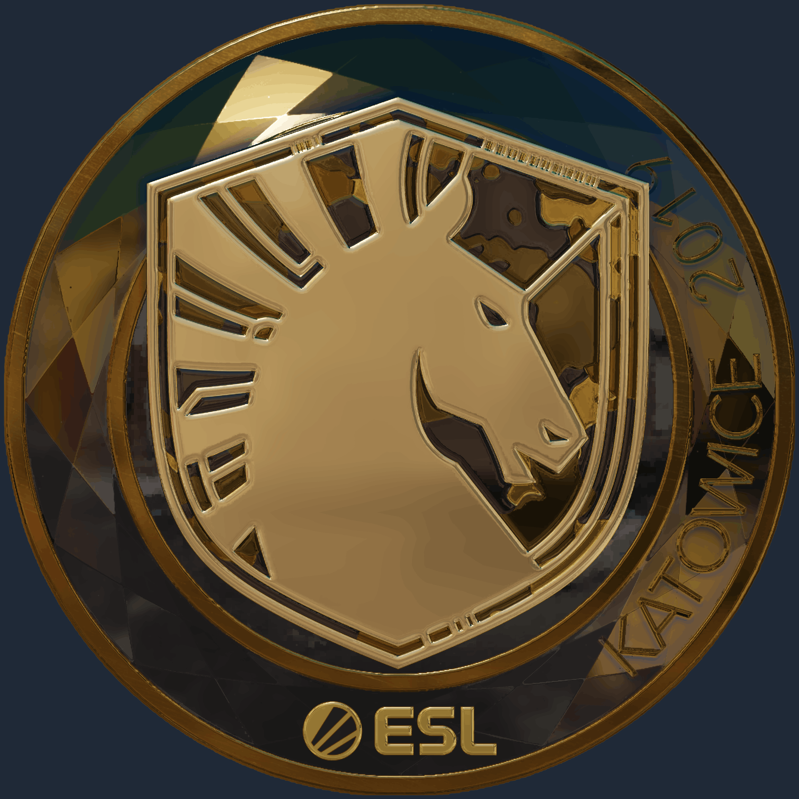 Sticker | Team Liquid (Gold) | Katowice 2019 Image