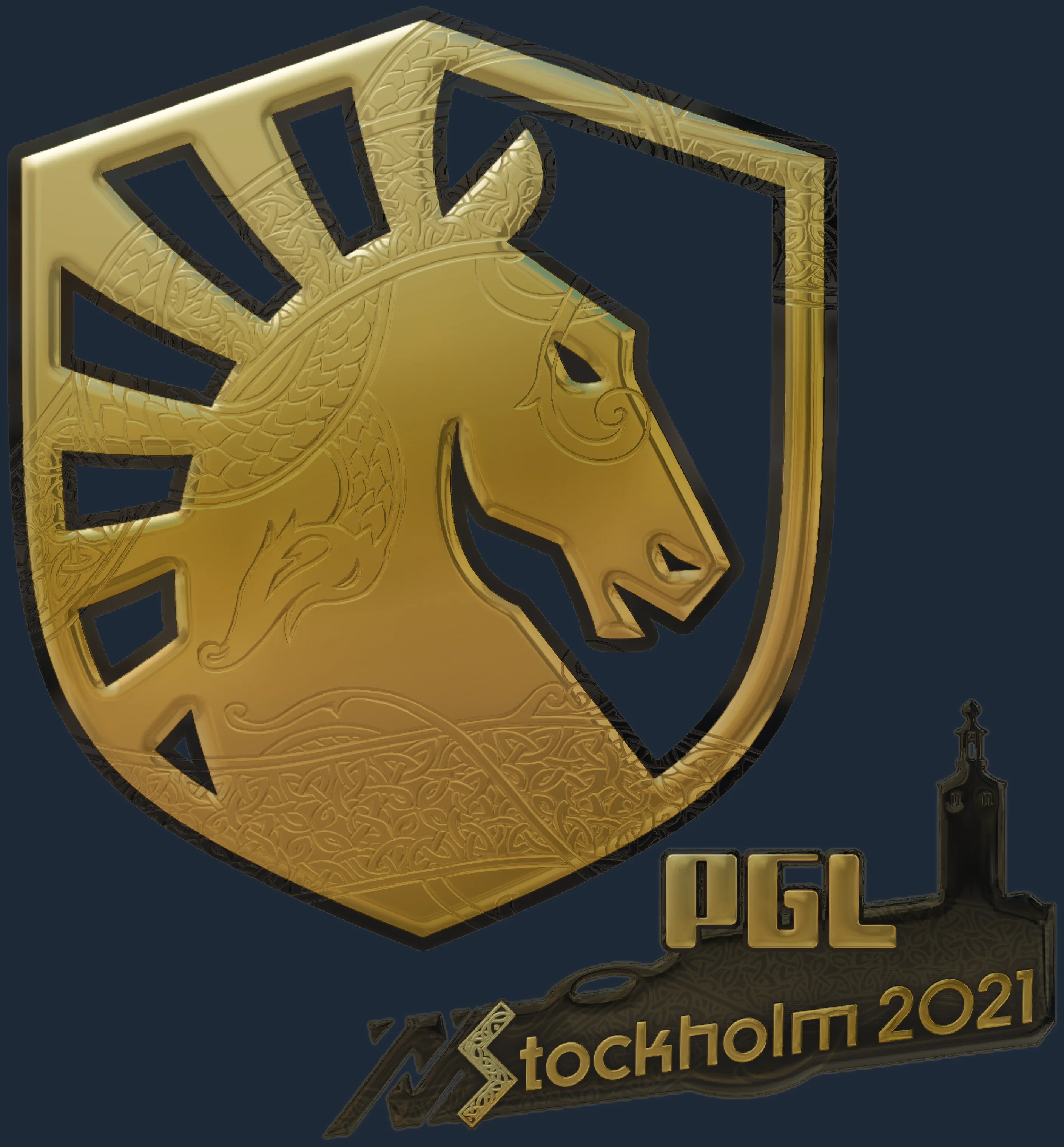 Sticker | Team Liquid (Gold) | Stockholm 2021 Image