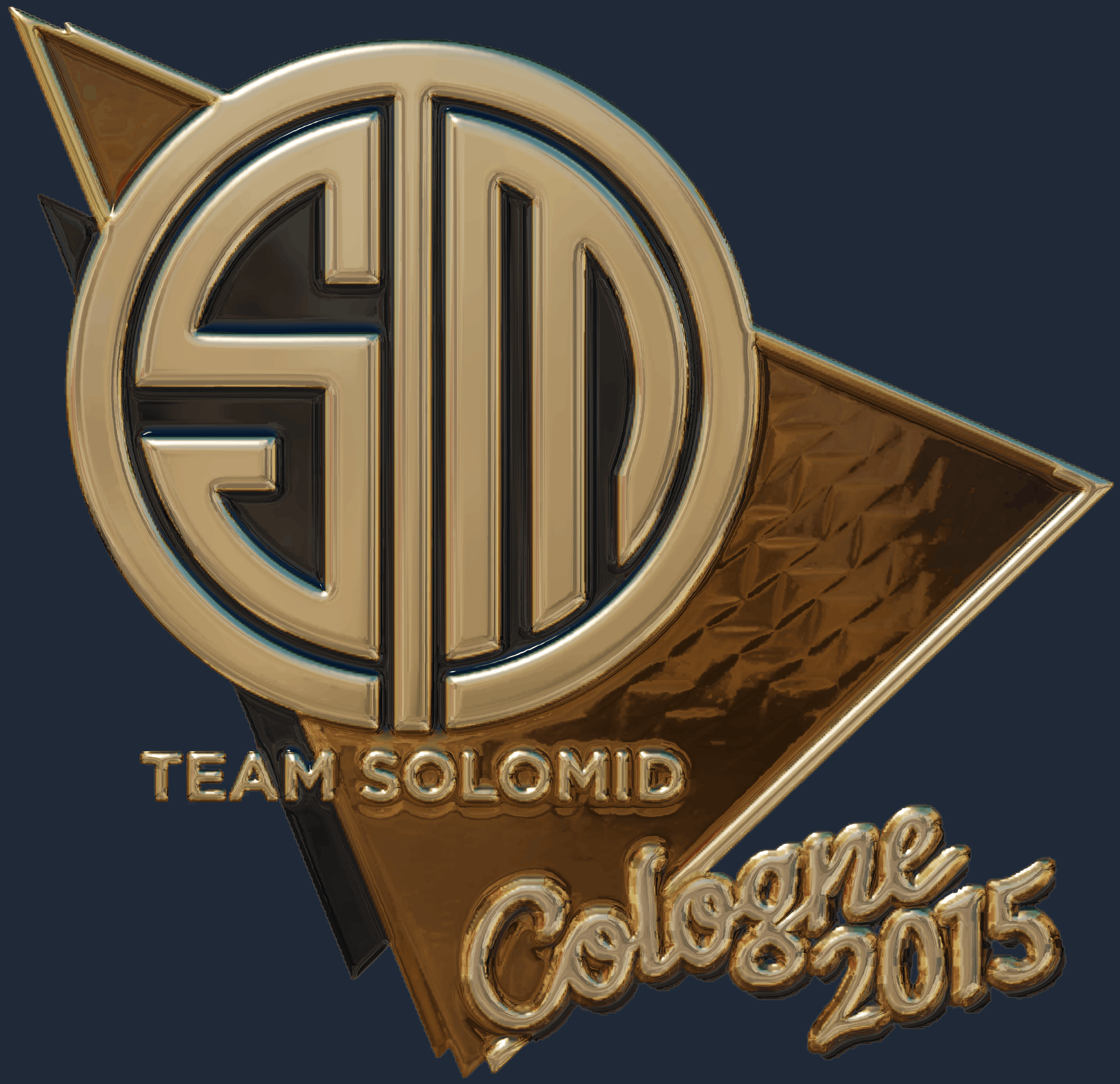 Sticker | Team SoloMid (Gold) | Cologne 2015 Image