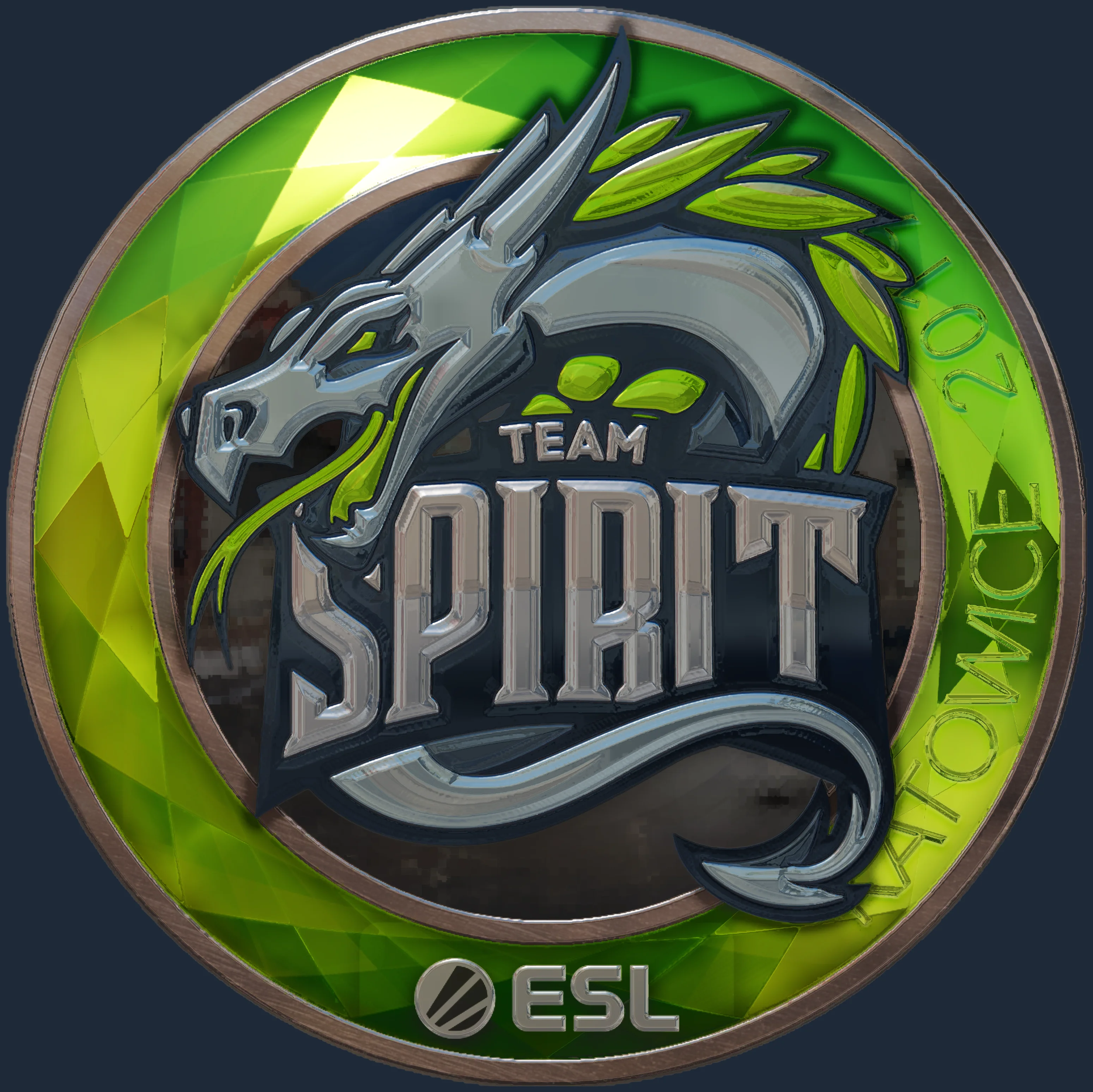 Sticker | Team Spirit (Foil) | Katowice 2019 Image