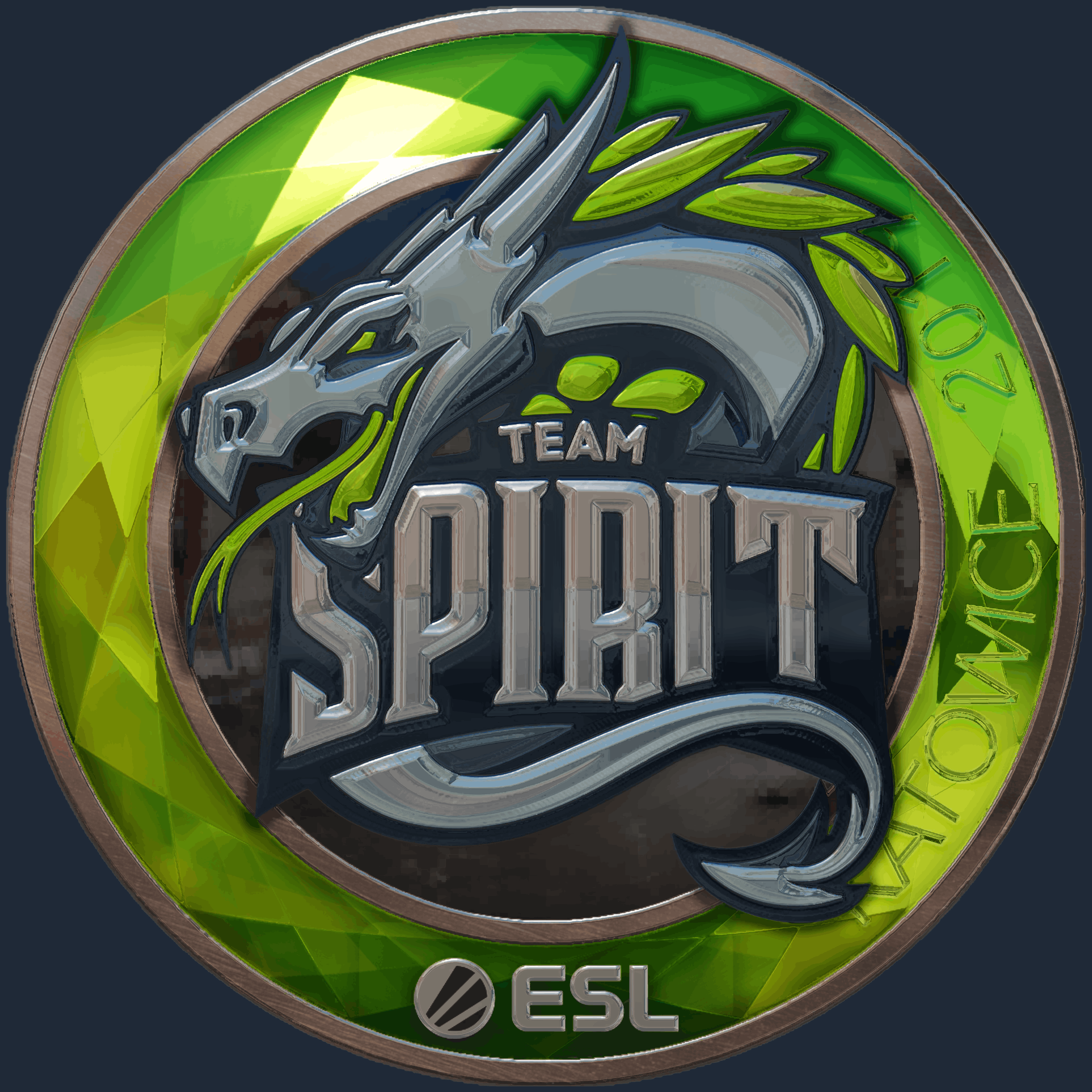 Sticker | Team Spirit (Foil) | Katowice 2019 Image